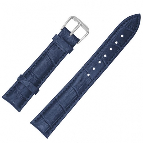 JMK Hot Sale Universal Pin Clasp Top Layer Cowhide Bamboo Joint Pattern Waterproof Leather Watch Strap