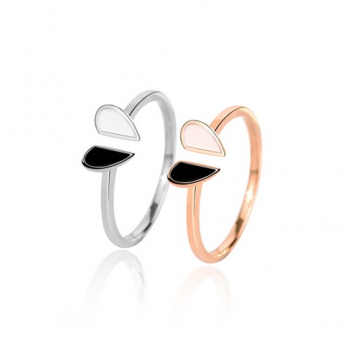 925 Sterling Silver Ring Heart-Shaped Ring Opening Adjustable Ring