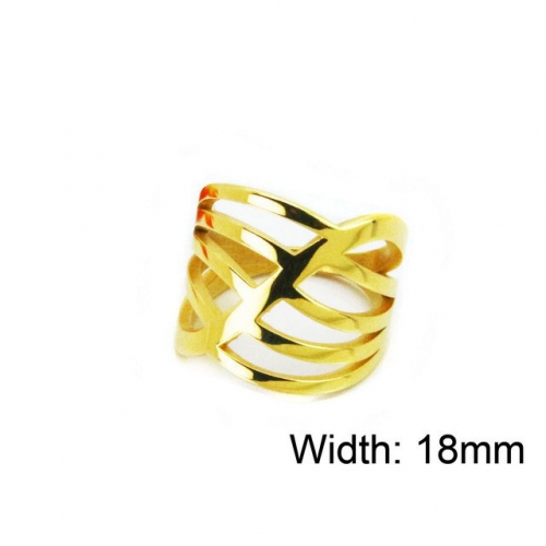 Wholesale Stainless Steel 316L Hollow Rings NO.#BC16R0401NZ