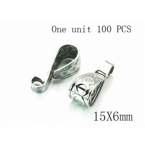 Wholesale Stainless Steel 316L Pendant Bails Fittings NO.#BC70A1210JBB
