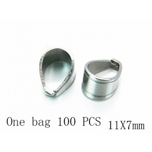 Wholesale Stainless Steel 316L Pendant Bails Fittings NO.#BC70A0628ILD
