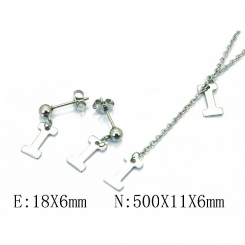 Wholesale Stainless Steel 316L Jewelry Font Sets NO.#BC59S1611KLZ