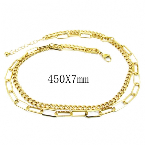 Wholesale Stainless Steel 316L Chains Jewelry NO.#BC40N1073HPL