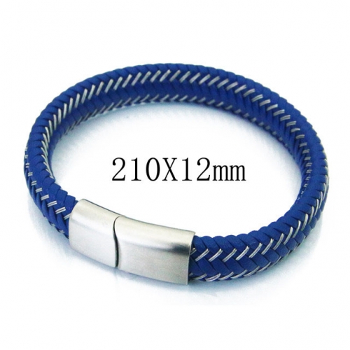 BC Wholesale Jewelry Fashion Leather Bracelet NO.#BC37B0103HKW