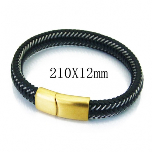 BC Wholesale Jewelry Fashion Leather Bracelet NO.#BC37B0107HKW