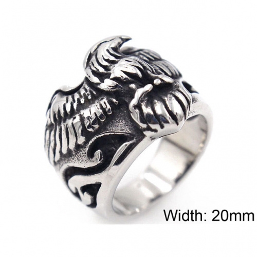 BC Wholesale Jewelry Stainless Steel 316L Animal Shape Rings NO.#SJ17R413