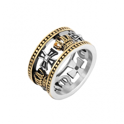BC Jewelry Stainless Steel 316L Religion Rings NO.#SJ15R435