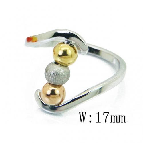 Wholesale Stainless Steel 316L Popular Rings NO.#BC19R0620PL