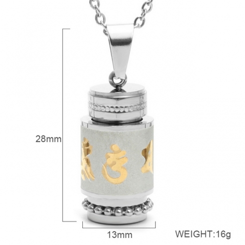 BC Jewelry Wholesale Stainless Steel 316L Box Pendant Without Chains NO.#SJ6PS233716