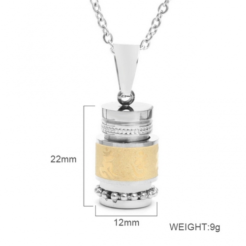 BC Jewelry Wholesale Stainless Steel 316L Box Pendant Without Chains NO.#SJ6PG233717
