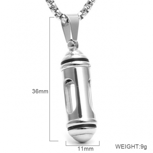 BC Jewelry Wholesale Stainless Steel 316L Box Pendant Without Chains NO.#SJ6PS233714