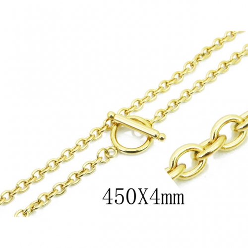 Wholesale Stainless Steel 316L Chains Necklace NO.#BC40N1104NC