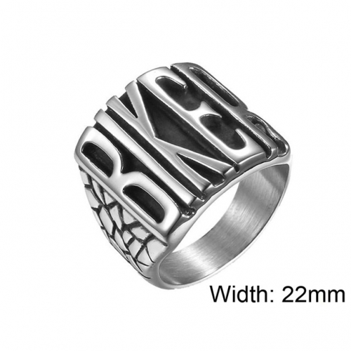 BC Jewelry Wholesale Stainless Steel 316L Hot Sales Rings NO.#SJ40R058
