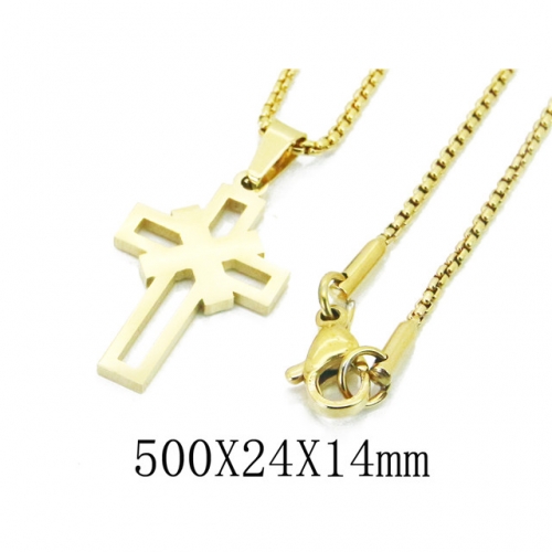BC Wholesale Stainless Steel 316L Jewelry Necklace NO.#BC61N1015LLR