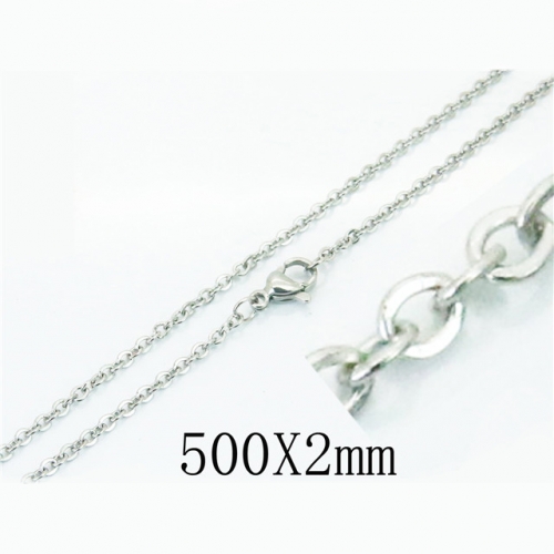 Wholesale Stainless Steel 316L Chains Necklace NO.#BC70N0550QN