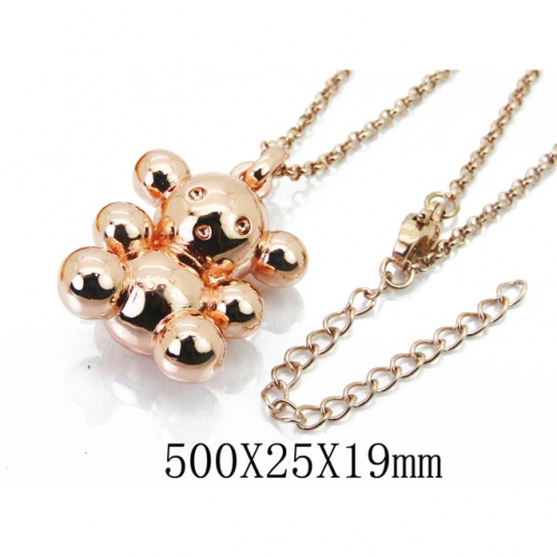 BC Wholesale Stainless Steel 316L Jewelry Necklace NO.#BC90N0223IRR