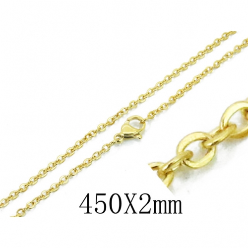 Wholesale Stainless Steel 316L Chains Necklace NO.#BC70N0547HI