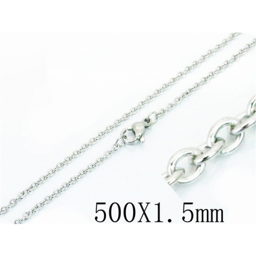 Wholesale Stainless Steel 316L Chains Necklace NO.#BC70N0544AN
