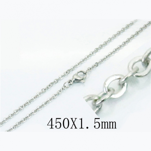 Wholesale Stainless Steel 316L Chains Necklace NO.#BC70N0553AM