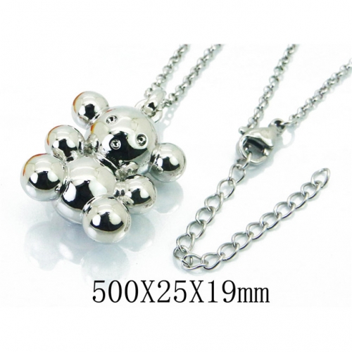 BC Wholesale Stainless Steel 316L Jewelry Necklace NO.#BC90N0221HNS