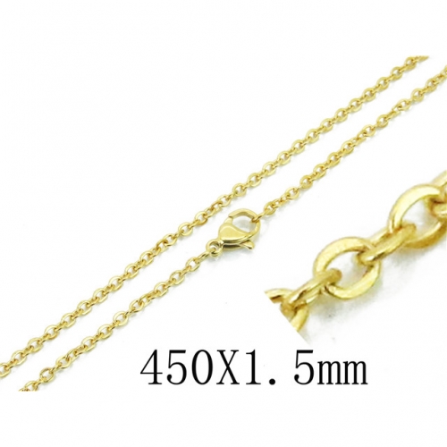Wholesale Stainless Steel 316L Chains Necklace NO.#BC70N0549HI
