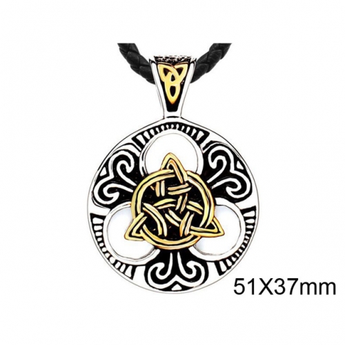 BC Wholesale Stainless Steel 316L Jewelry Pendant Without Chain NO.#SJ14P634