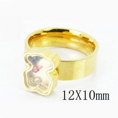 BC Wholesale Stainless Steel 316L Jewelry Rings NO.#BC19R0792HDD