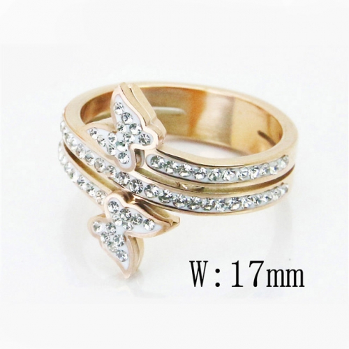 BC Wholesale Stainless Steel 316L Jewelry Rings NO.#BC19R0832HIE