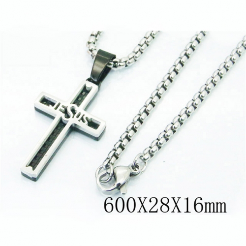 BC Wholesale Jewelry Stainless Steel 316L Necklace NO.#BC09N1098OQ
