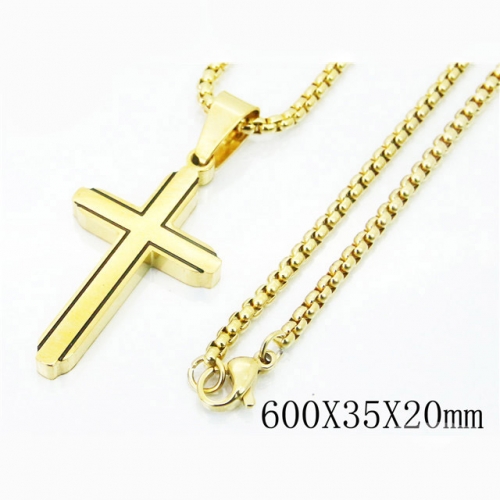 BC Wholesale Jewelry Stainless Steel 316L Necklace NO.#BC09N1099HEE