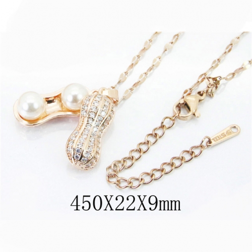BC Wholesale Jewelry Stainless Steel 316L Necklace NO.#BC19N0269OE