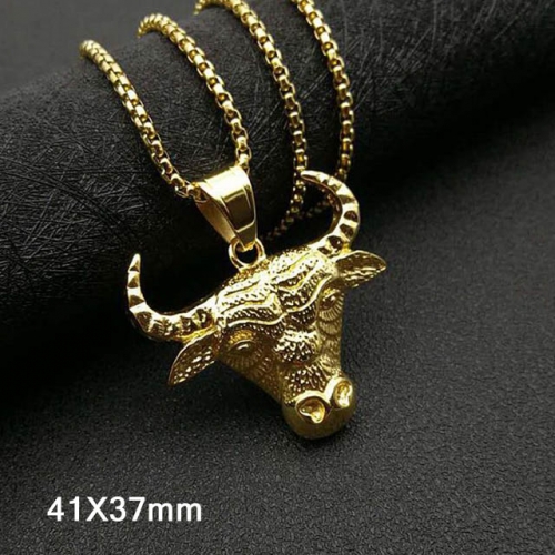 BC Wholesale Stainless Steel 316L Animal Shape Pendant Without Chain NO.#SJ40P220
