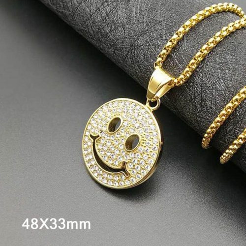 Wholesale Jewelry Stainless Steel 316L Lover Pendants Without Chain NO.#SJ40P266