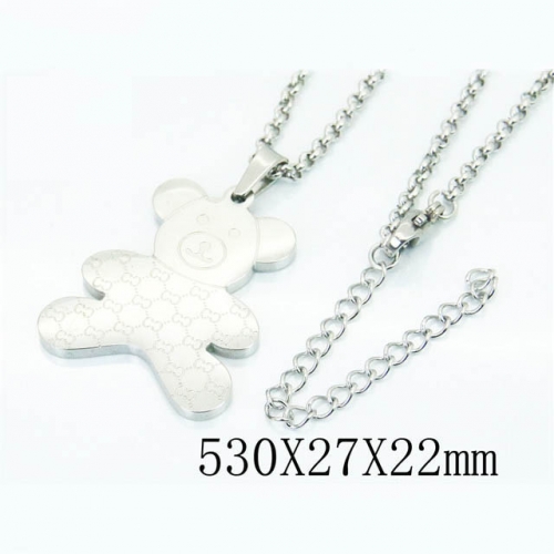 BC Wholesale Jewelry Stainless Steel 316L Necklace NO.#BC90N0234HIV