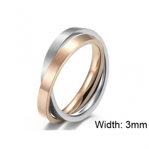 BC Jewelry Wholesale Stainless Steel 316L Jewelry Stack Ring Set NO.#SJ5R069