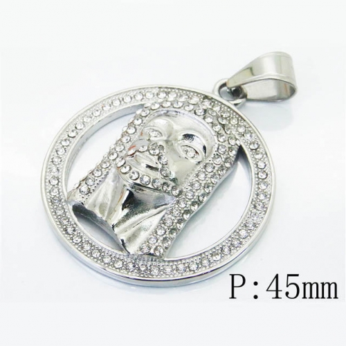 BC Wholesale Stainless Steel 316L Jewelry Pendant NO.#BC13P1301HLO