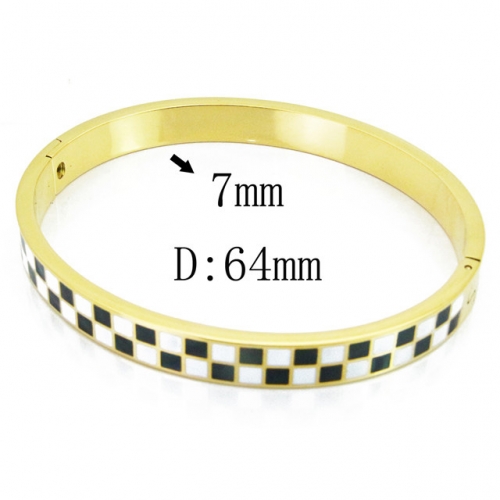 BC Wholesale Stainless Steel 316L Bangle NO.#BC32B0239HLL