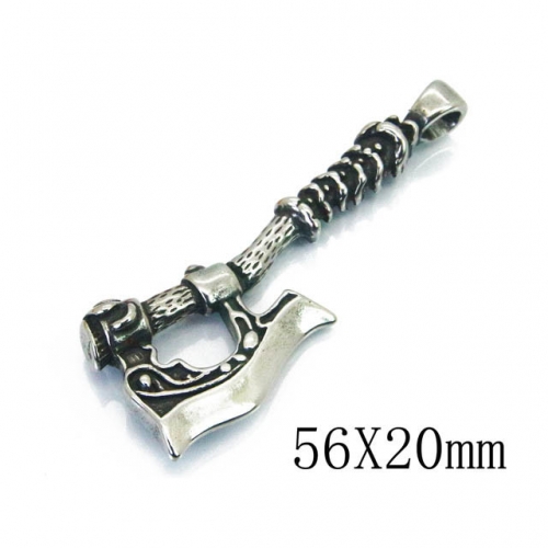 BC Wholesale Stainless Steel 316L Jewelry Pendant NO.#BC13P1155OD