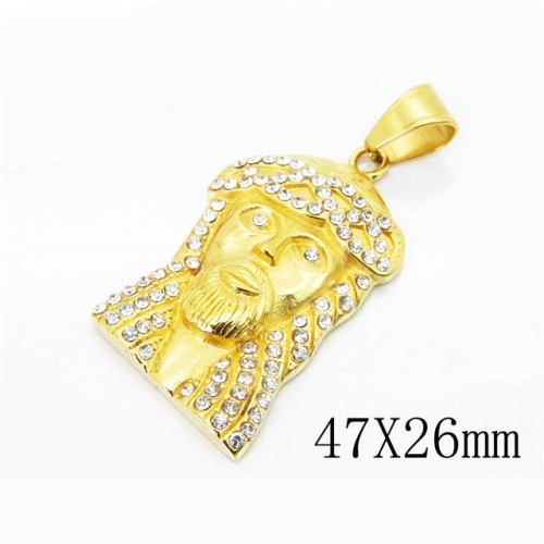 BC Wholesale Stainless Steel 316L Jewelry Pendant NO.#BC13P1300HIA