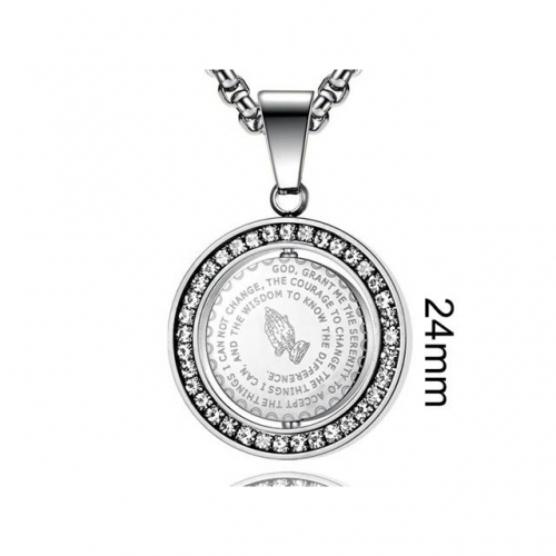 BC Wholesale Stainless Steel 316L Jewelry Pendant Without Chain NO.#SJ12P163