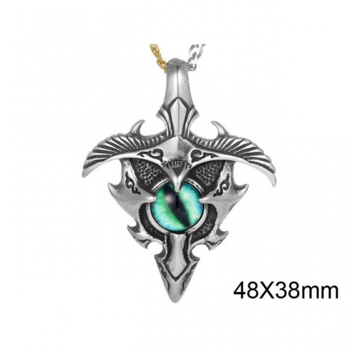BC Wholesale Stainless Steel 316L Jewelry Pendant Without Chain NO.#SJ3P206