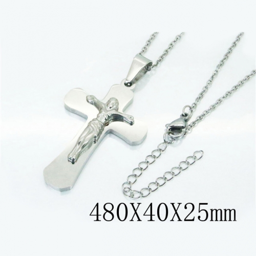 BC Wholesale Jewelry Stainless Steel 316L Necklace NO.#BC12N0304MZ