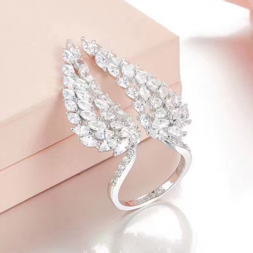 925 Silver Jewelry Fashion CZ Silver Rings NO.#925J6R027