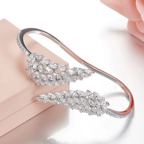 925 Silver Jewelry Fashion CZ Silver Bracelets NO.#925J6B046