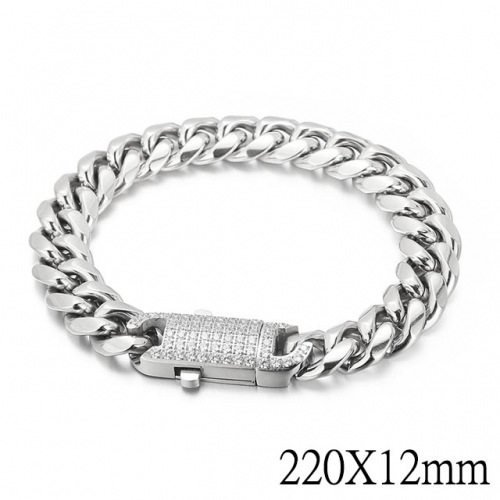 BC Wholesale Jewelry Stainless Steel 316L Good Quality Bracelets NO.#SJ2B149766