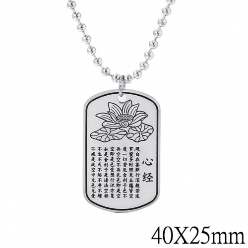 BC Wholesale Stainless Steel 316L Jewelry Pendant Without Chain NO.#SJ2P88075