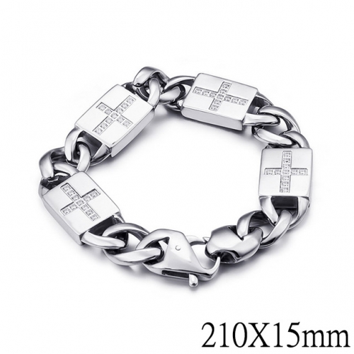 BC Wholesale Jewelry Stainless Steel 316L Good Quality Bracelets NO.#SJ2B102750