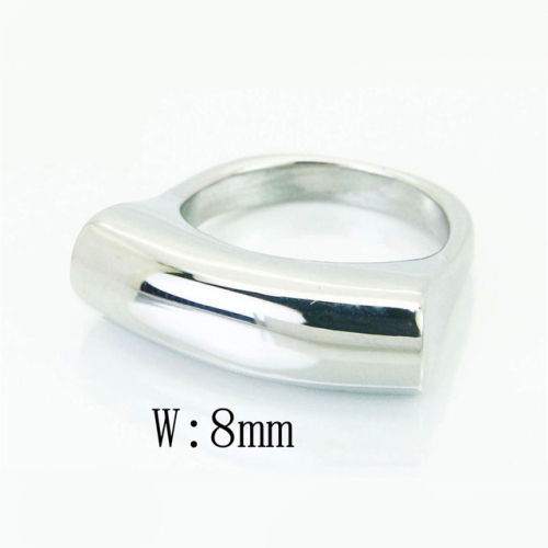 BC Wholesale Stainless Steel 316L Jewelry Rings NO.#BC22R0948HHS