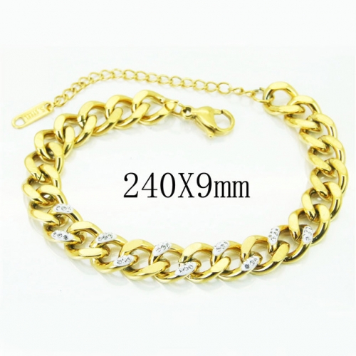 BC Wholesale Jewelry Stainless Steel 316L Bracelets NO.#BC19B0699HDD