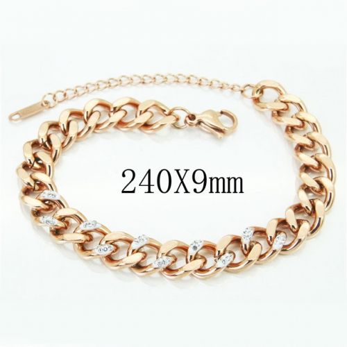 BC Wholesale Jewelry Stainless Steel 316L Bracelets NO.#BC19B0700HAA